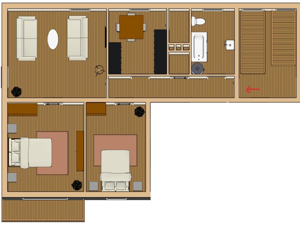 2Og Rechts - Wunderschoene 80M2 3-Zimmer City Wohnung Naehe Salzburg Freilassing Eksteriør bilde