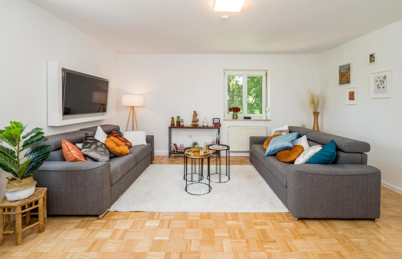 2Og Rechts - Wunderschoene 80M2 3-Zimmer City Wohnung Naehe Salzburg Freilassing Eksteriør bilde