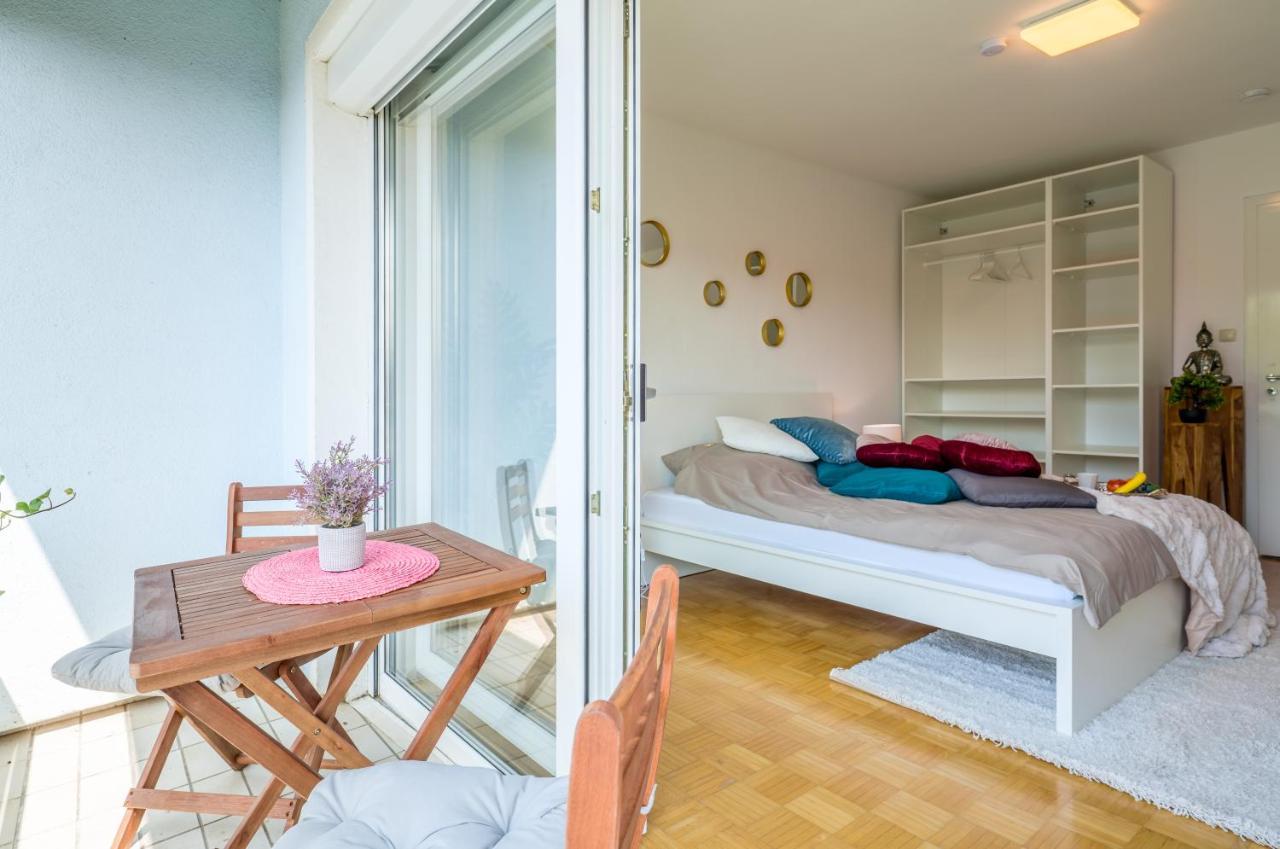 2Og Rechts - Wunderschoene 80M2 3-Zimmer City Wohnung Naehe Salzburg Freilassing Eksteriør bilde